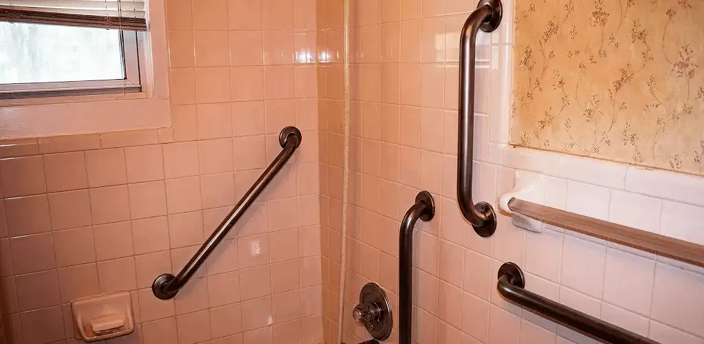 Shower grab bar installation for bathroom safety and accessibility in Fort Lauderdale, FL