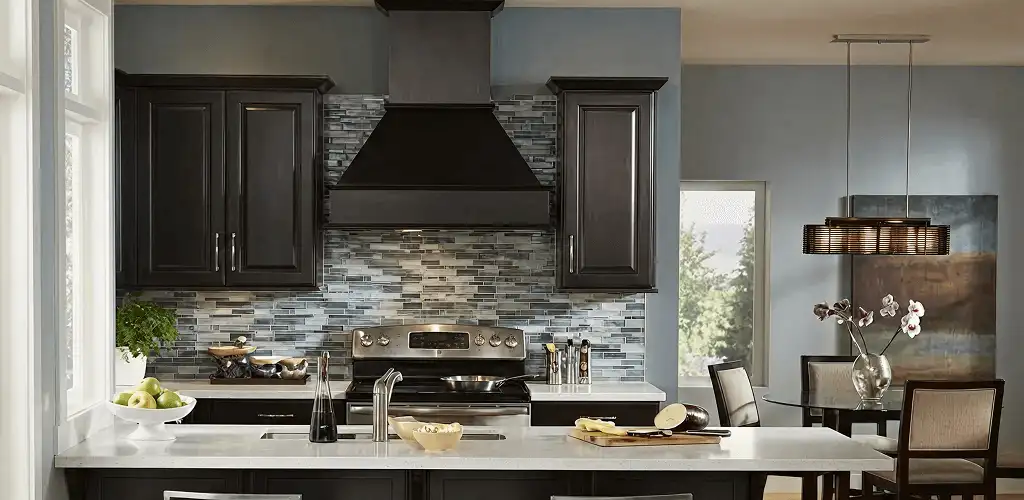 Kitchen cabinet painting and refinishing in a modern kitchen in Fort Lauderdale, FL